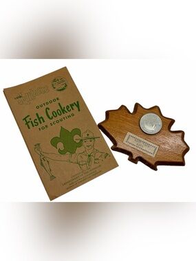 Vintage Boy Scout Bundle – 1969 Jamboree Book, 1981 Raft Race Plaque, Collectibl